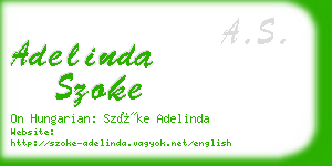 adelinda szoke business card