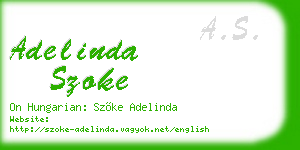 adelinda szoke business card